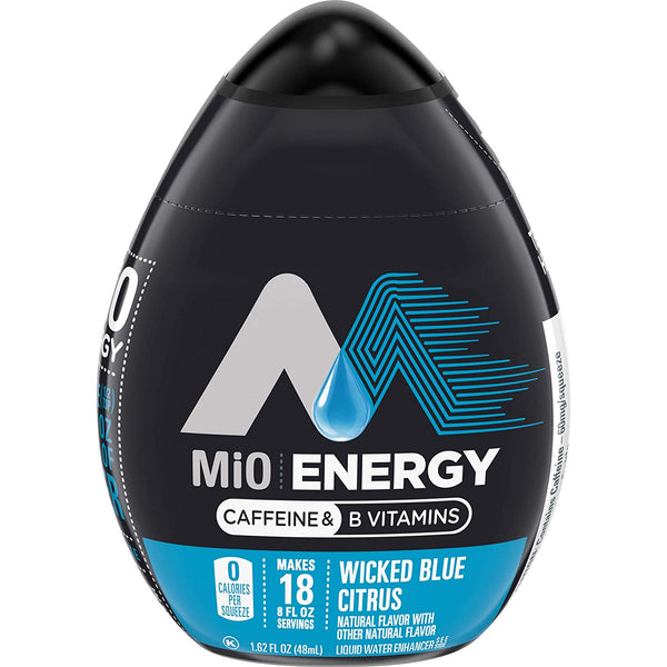 Mio Energy Liquid Water Enhancer, Wicked Blue Citrus, 1.62 OZ - Trustables