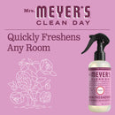 Mrs. Meyer's Clean Day Room Freshener, Peony Scent, 8 Ounce Non-Aerosol Bottle