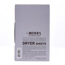 Mrs. Meyer's Clean Day Dryer Sheets, Lavender Scent, 80 ct - Trustables