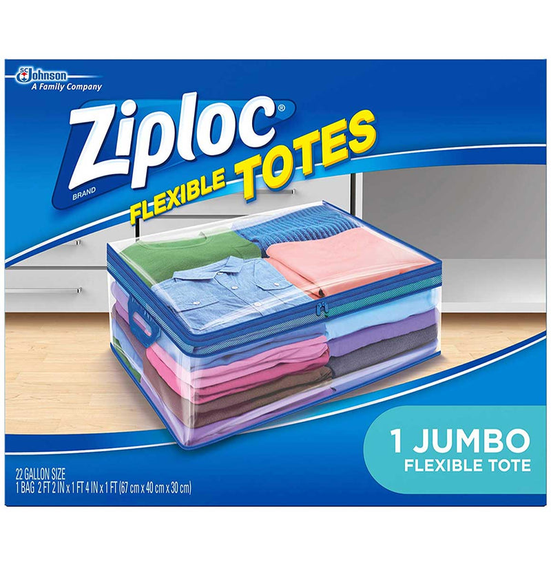 Ziploc Flexible Totes Jumbo Storage Bags, 1 CT - Trustables
