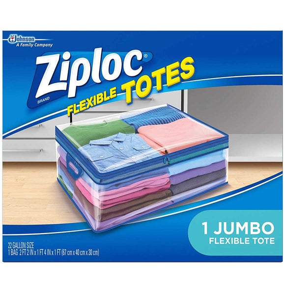 Ziploc Jumbo Big Bags 3 ea (Pack - 2)