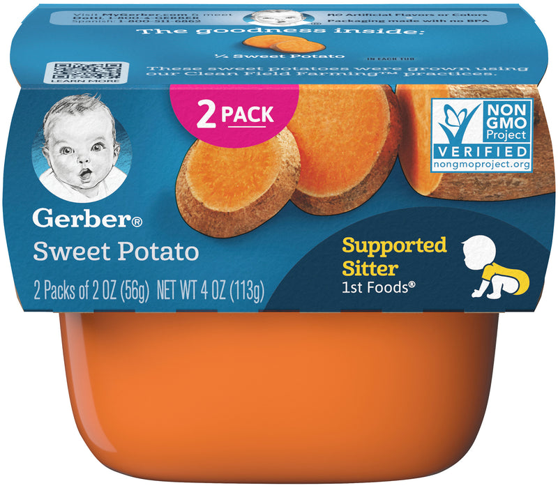 Gerber 1st Foods, Sweet Potato, 4 OZ