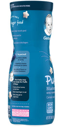 Gerber Puffs Cereal Snacks, Blueberry, 1.48 OZ - Trustables