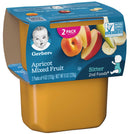 Gerber Baby Food, 2nd Foods, Apricots Mixed Fruit, 8 OZ