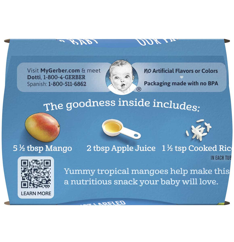Gerber 2nd Foods Mango Apple Twist, 8 oz - Trustables