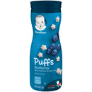 Gerber Puffs Cereal Snacks, Blueberry, 1.48 OZ - Trustables
