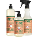 Mrs. Meyer's Geranium Kitchen set, Dish soap, Hand soap, and Multi-surface Cleaner, 1 CT - Trustables