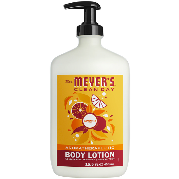 Mrs. Meyer's Body Lotion, Clementine, 15.5 oz - Trustables