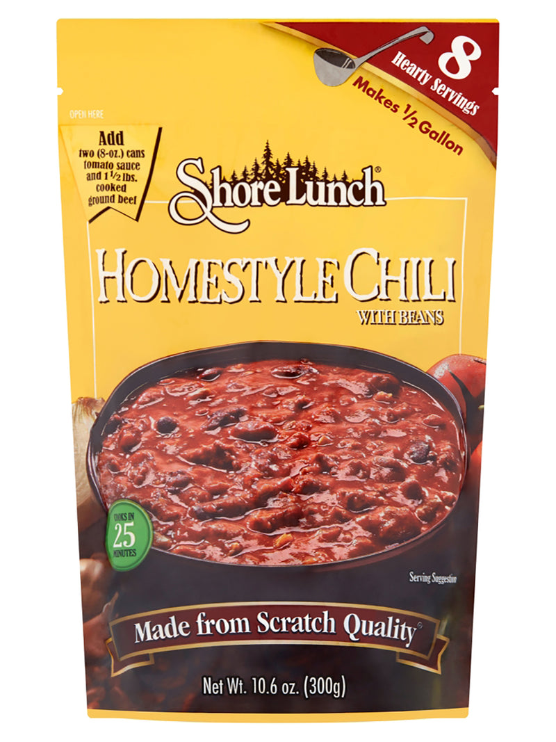 Shore Lunch Mix Chili Homestyle Beans, 10.6 OZ - Trustables
