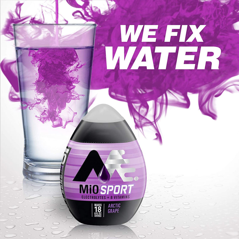 MiO Arctic Grape Sport Liquid Water Enhancer, 1.62 OZ