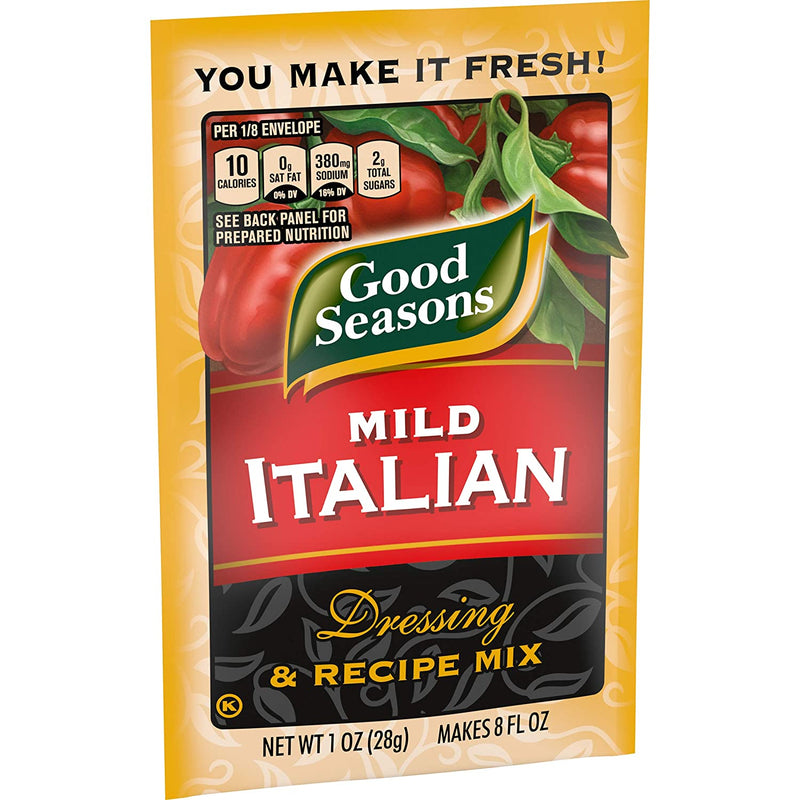 Good Seasons Mild Italian Dressing and Recipe Mix, 1 OZ - Trustables