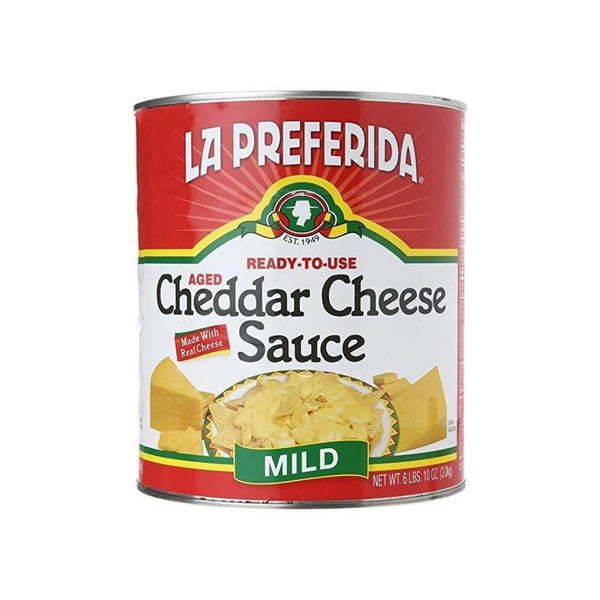 La Preferida Cheddar Cheese Sauce , 106 OZ - Trustables