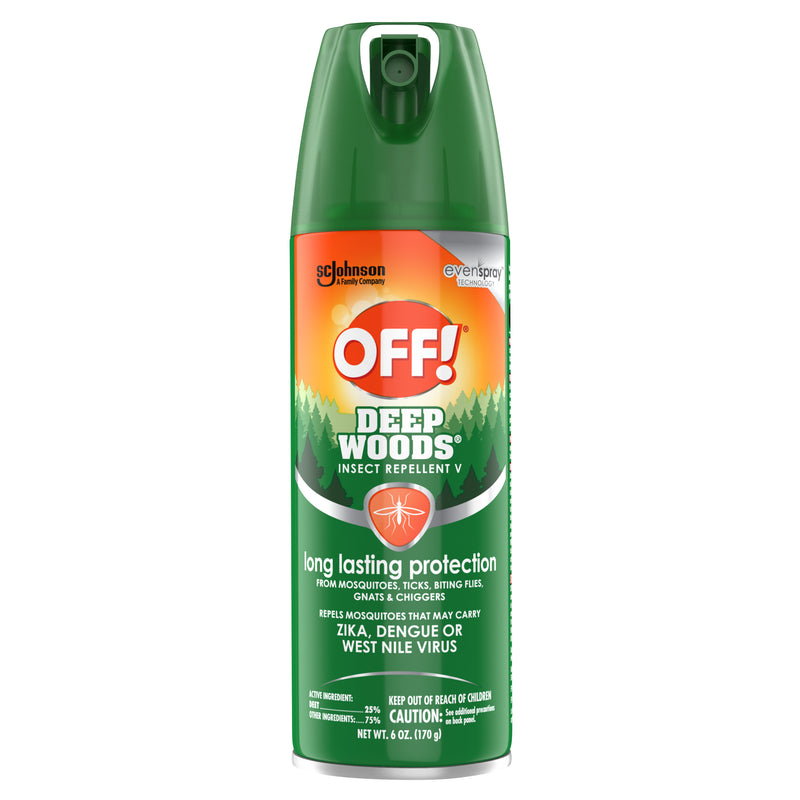 OFF! Deep Woods Insect Repellent V, 6 oz - Trustables