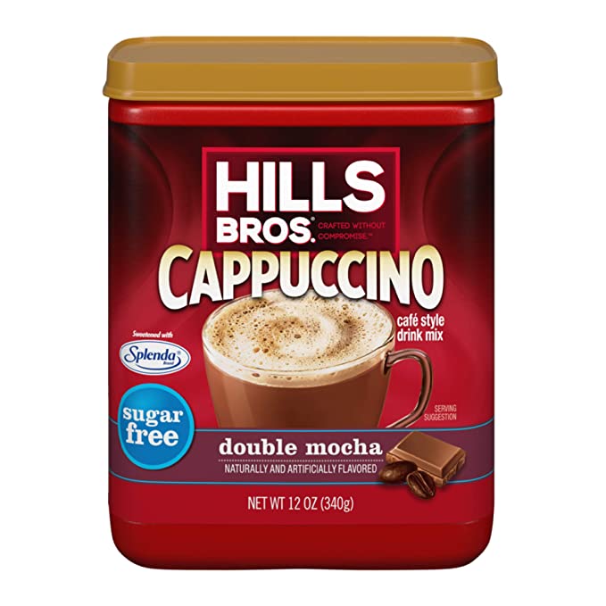 Hills Bros. Instant Cappuccino Mixes, Choose from 9 delicious flavors, 12-16oz Containers