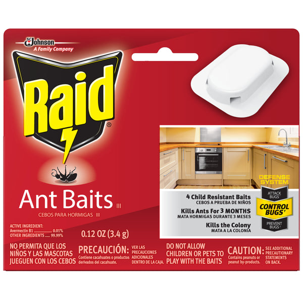 Raid Ant Baits III, 4 ct - Trustables