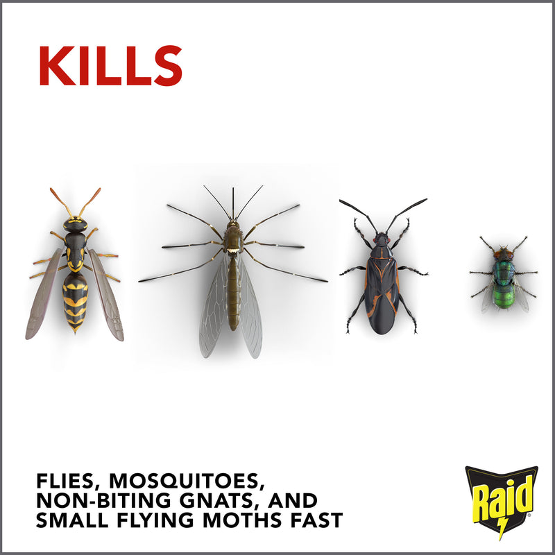 Raid Flying Insect Killer 7, 15 oz - Trustables