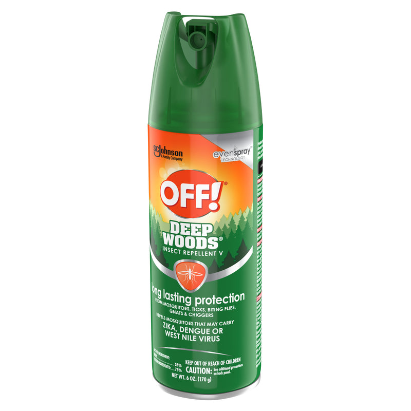 OFF! Deep Woods Insect Repellent V, 6 oz - Trustables