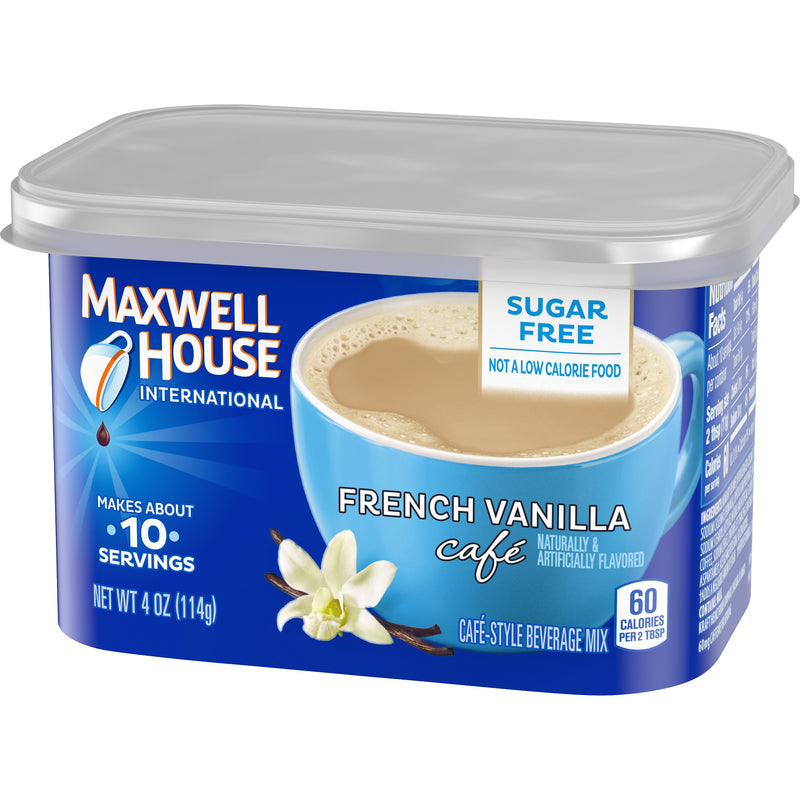 Maxwell House International French Vanilla Mix, 4 OZ - Trustables