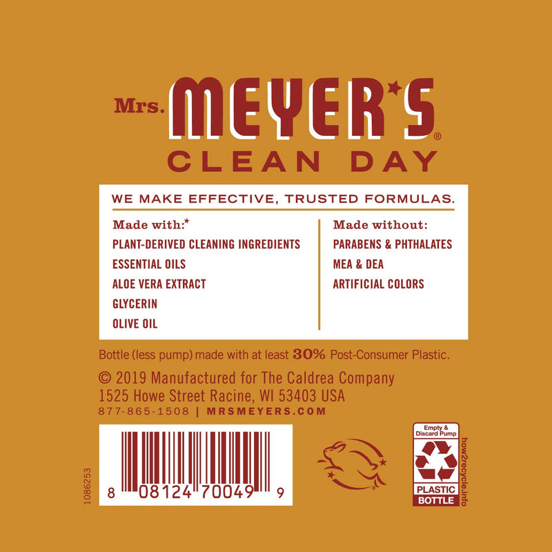 Mrs. Meyer's  Fall Scent Hand Soap Variety Pack, 1 Apple Cider, 1 Mum, 1 CT - Trustables