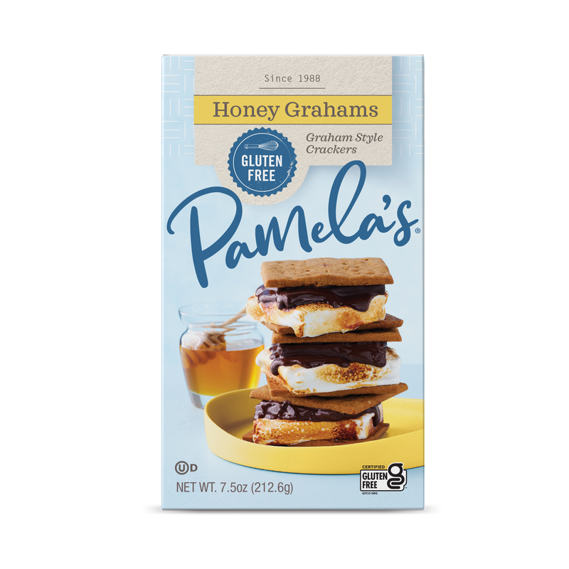 Pamela's Gluten Free Graham Crackers, Honey, 7.5 OZ