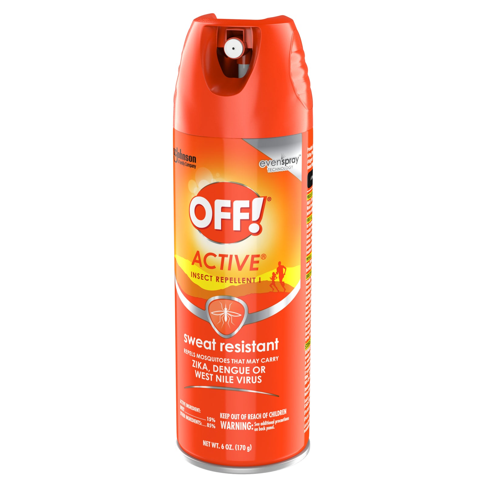 Off.com OFF! Active Insect Repellent I, 6 oz
