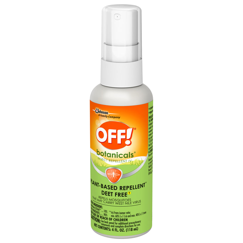 OFF! Botanicals Insect Repellent IV, 4 fl oz (1 ct) - Trustables