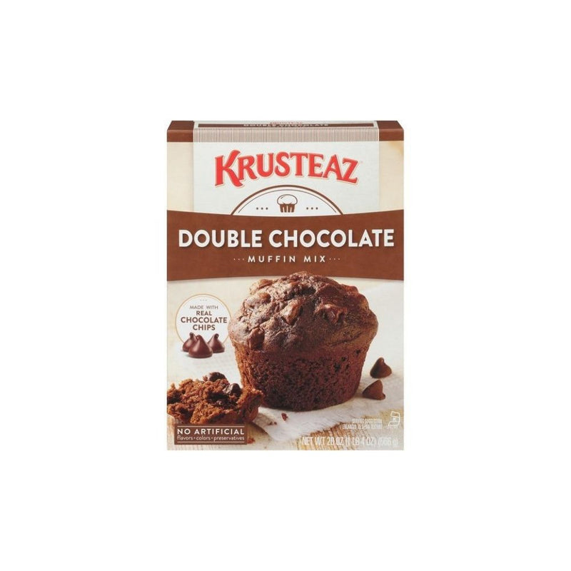 Krusteaz Double Chocolate Muffin Mix, 20 OZ - Trustables
